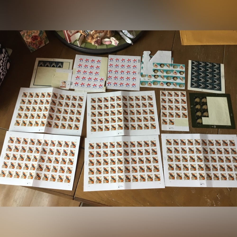 U.S Postal Stamp Lot all you see here